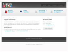 Tablet Screenshot of help.logisuite.com